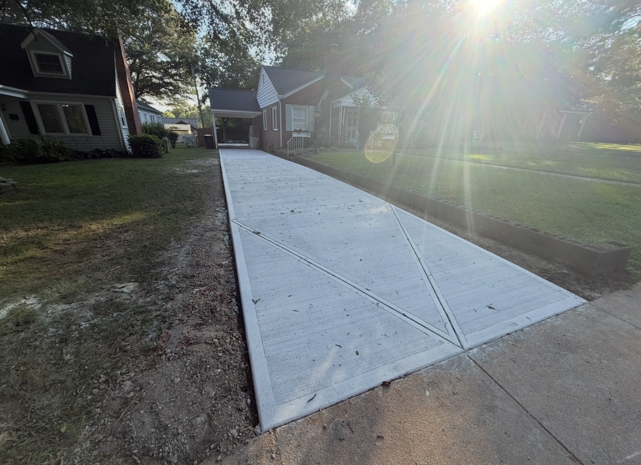 Concrete Driveways contractor in Charlotte, NC (Mecklenburg County) — Local Concrete Co delivers driveway, patio, foundation, and decorative concrete work across the Carolinas with a 30-year structural standard.