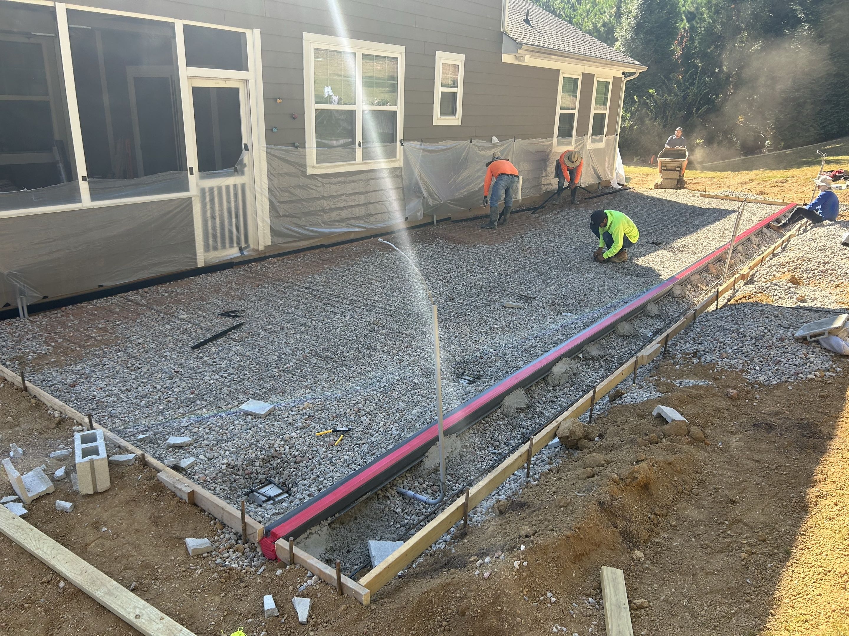 Reinforcement That Stays Where It Works — step 07 of a Local Concrete Co project in Charlotte, NC