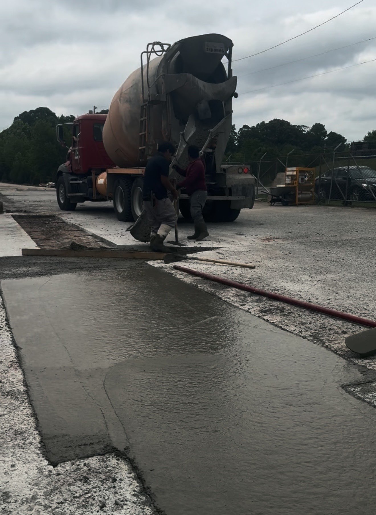 One Steady, Unbroken Placement — step 10 of a Local Concrete Co project in Charlotte, NC