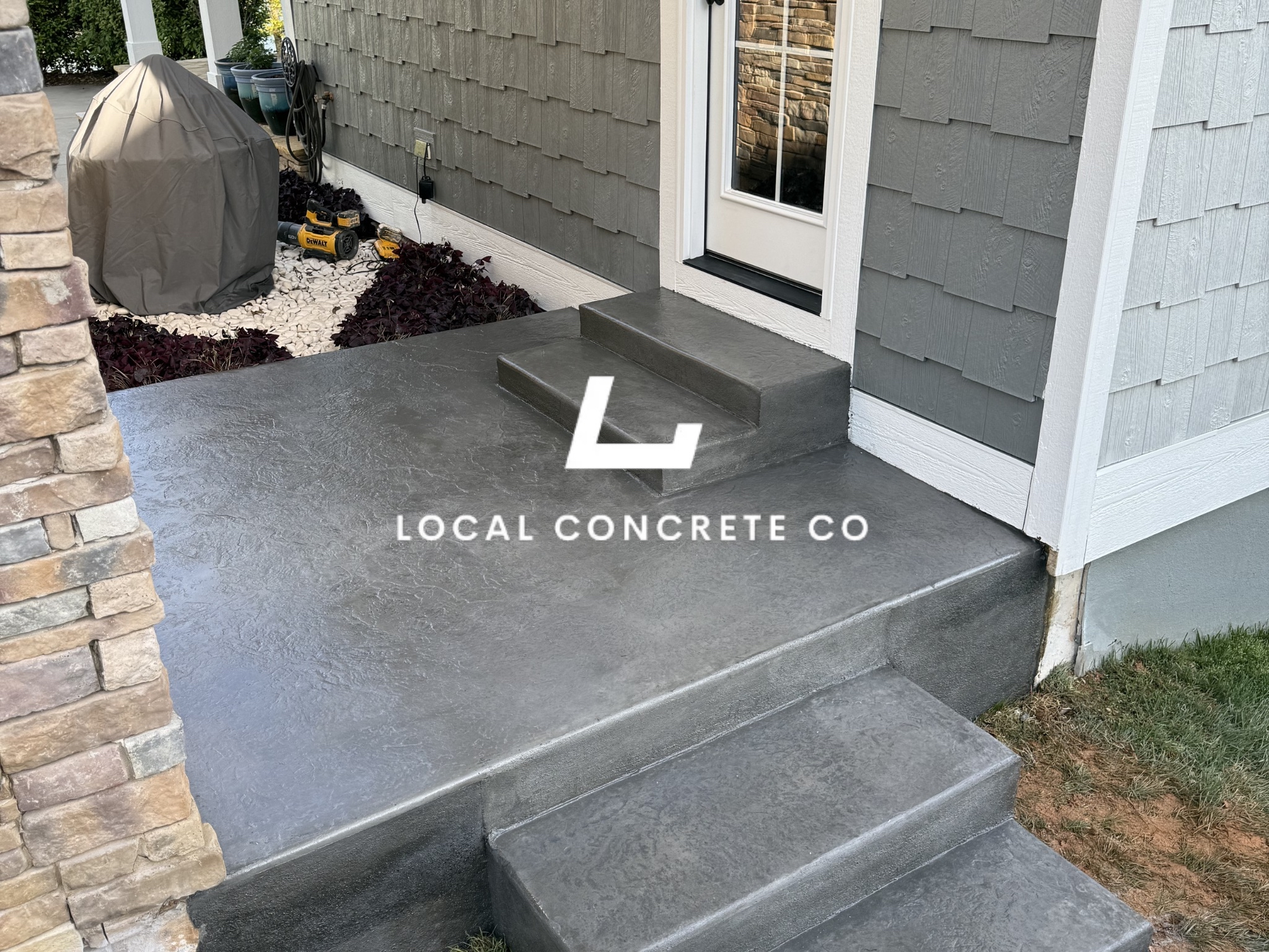 Leaving the Site Better Than Found — step 18 of a Local Concrete Co project in Charlotte, NC