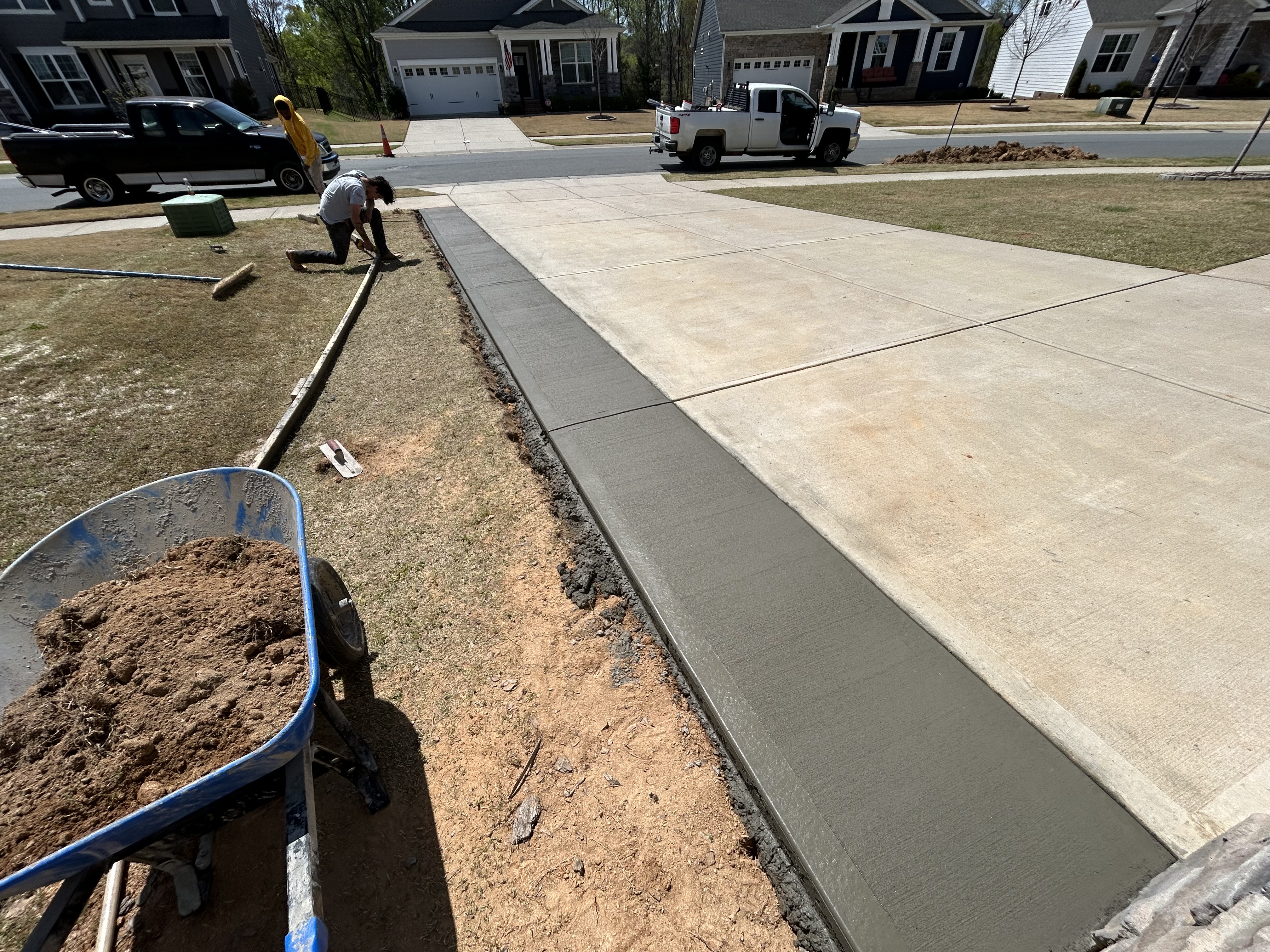 driveways project 14 — Local Concrete Co