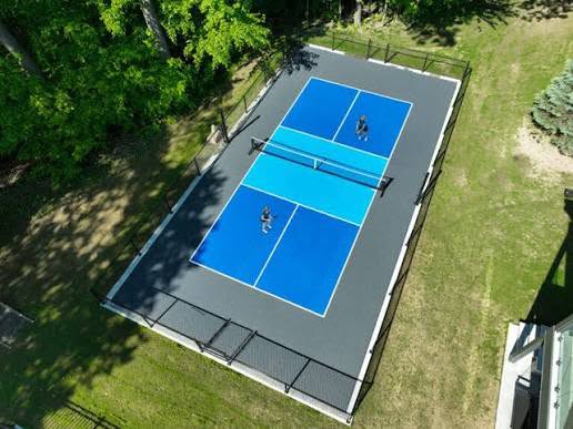 pickleball court project 1 — Local Concrete Co